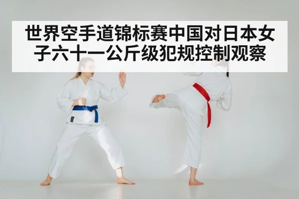 karate kumite match